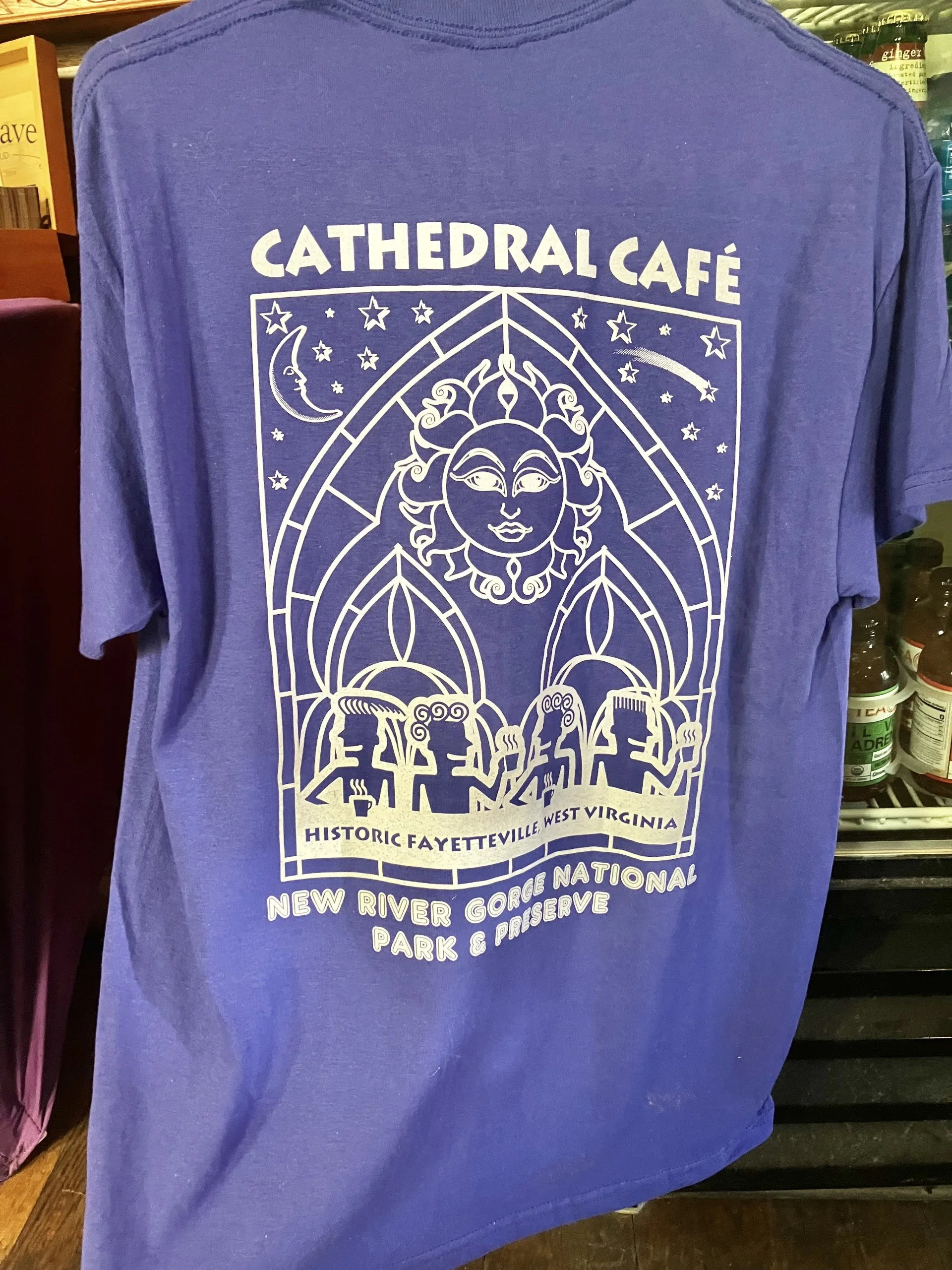 One Color Cafe T - Shipping Included! — Cathedral Cafe